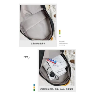 กระเป๋าเป้สะพายหลังสําหรับนักเรียนฮาราจูกุกระเป๋าเป้สะพายหลังนักเรียนมัธยมต้นตุ๊กตาเดินทางกระเป๋าเป้สะพายหลัง (NL-17)