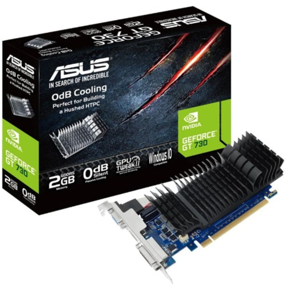 ASUS GT730 2GB GDDR5 : GT730-SL-2GD5-BRK