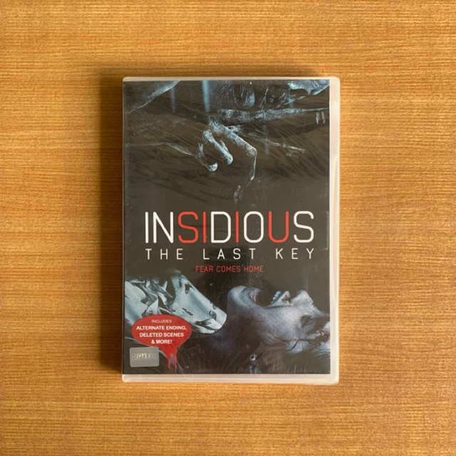 DVD : Insidious The Last Key (2018) วิญญาณตามติด กุญแจผีบอก [มือ 1] ดีวีดี หนัง แผ่นแท้ ตรงปก