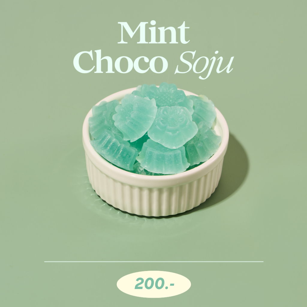 MINT CHOCO SOJU [วุ้นกรอบ]