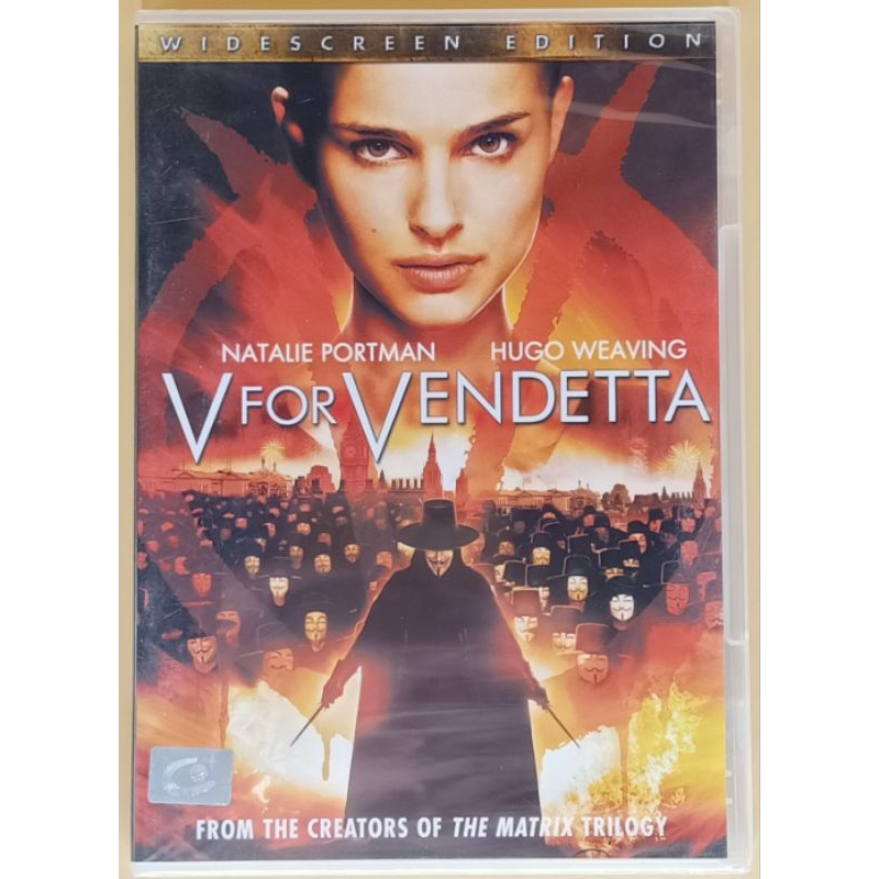 DVD 2 ภาษา - V For Vendetta เพชฌฆาตพญายม