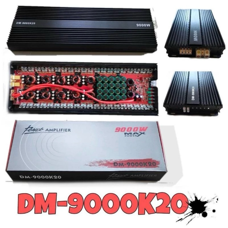 ขาย​Power​ class-D​ Nologo​ รุ่น​DM-9000K20​ 9000 Watt​ max