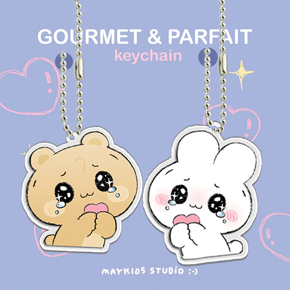 Maykids - พวงกุญแจคู่ Couple acrylic keychain vol.2