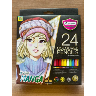 สีไม้ยาว MASTER ART รุ่น MANGA 24 สี มังงะ 24 สี