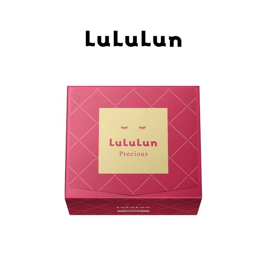 (แพ็ค 32 แผ่น) LuLuLun Precious Moist Face mask ลูลูลูน แผ่นมาสก์หน้า สูตรผิวกระชับ ลดริ้วรอย พรีเชียส มอยซ์