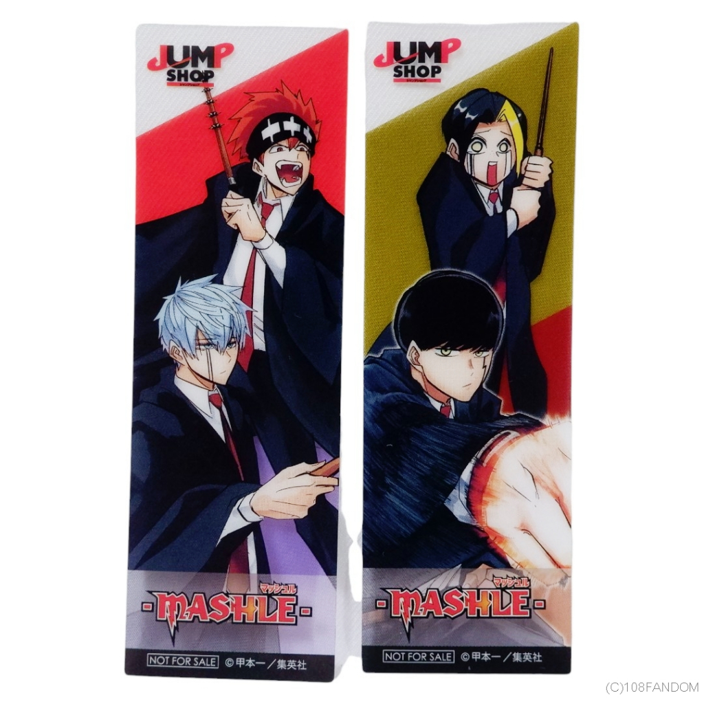 🇯🇵💯 MASHLE Clear Bookmark ที่คั่นพลาสติก ศึกโลกเวทมนตร์คนพลังกล้าม