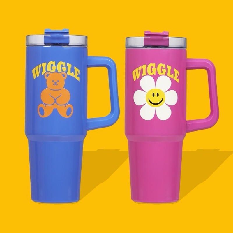 Wiggle Wiggle แก้วน้ำ 940ml สินค้าของแท้ 🇰🇷