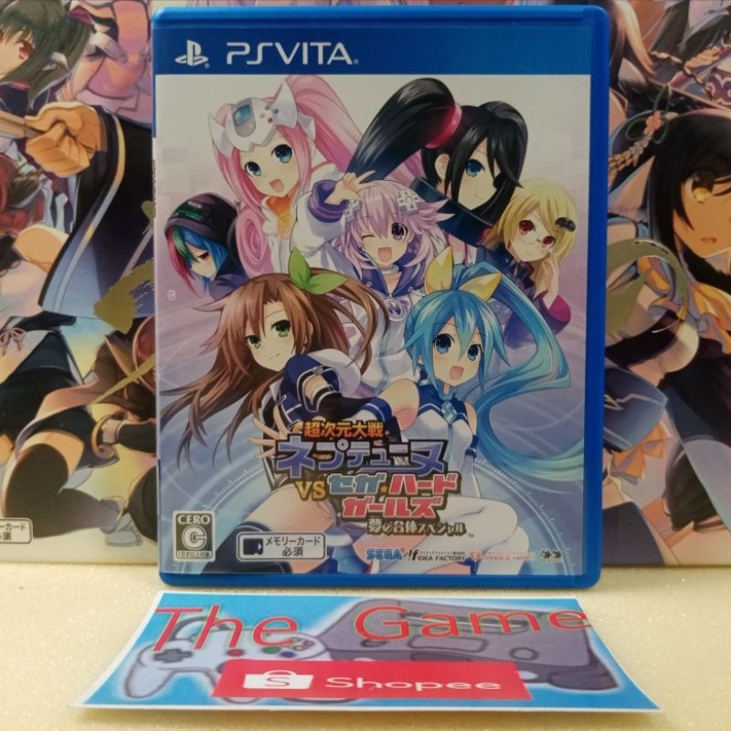 (PSVITA)​ ตลับ​เกมส์​ Psvita​ Superdimension Neptune VS Sega Hard Girls​ ZONE2​