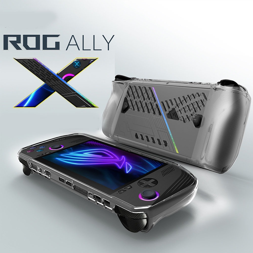 เคสนิ่ม TPU ASUS ROG ALLY X แบบพกพาเคสป้องกันการหล่นป้องกันการตกกระแทก