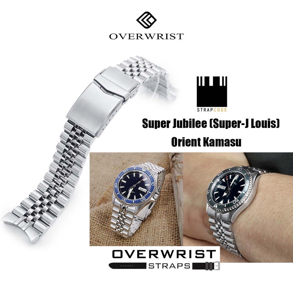 สายนาฬิกา Strapcode รุ่น Super J-Louis for Orient Kamasu