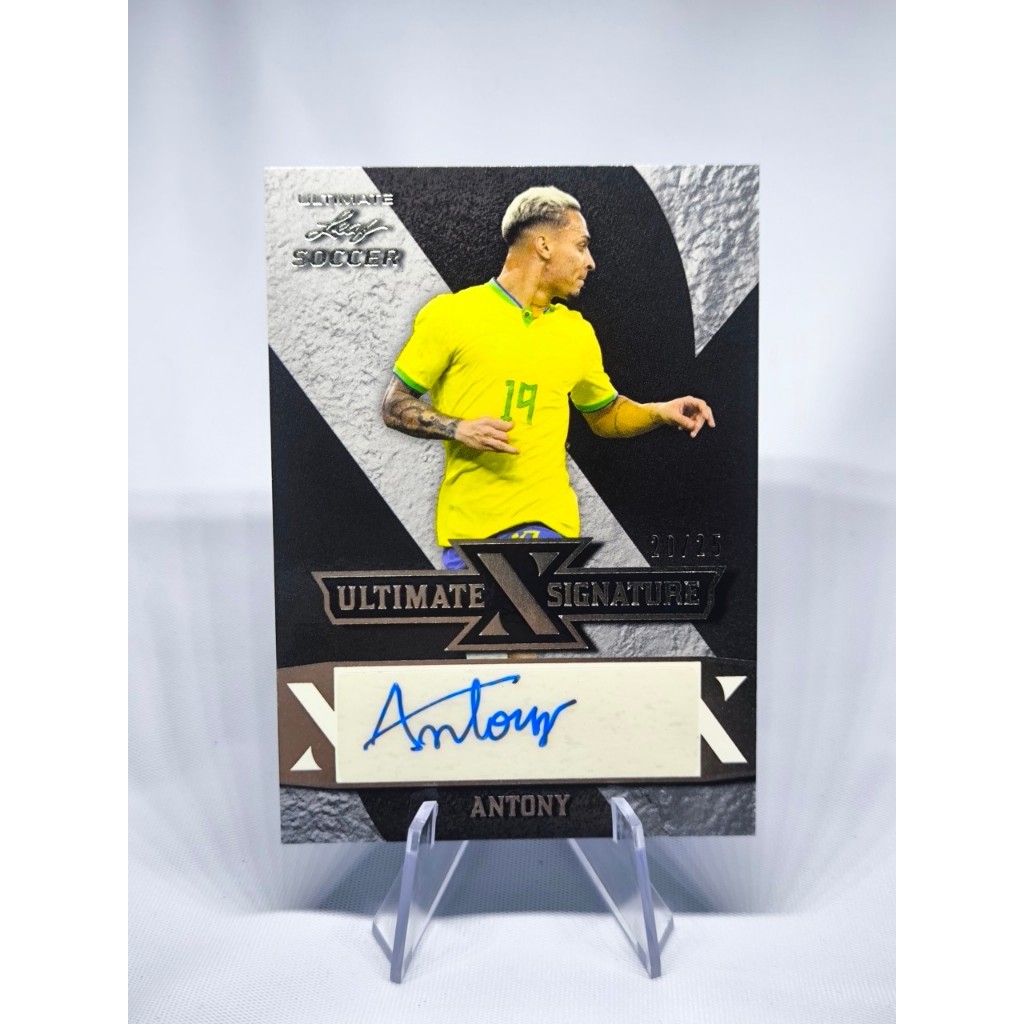 การ์ดลายเซ็นนักฟุตบอลดาวรุ่ง Leaf Ultimate Soccer Futures Rookie