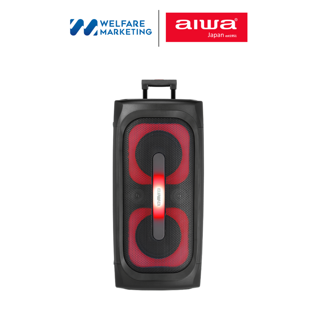 [ผ่อน 0%] AIWA SS-X400DSP PRO (Gen II) Party Speaker ลำโพงบลูทูธปาร์ตี้ SUPER BASS