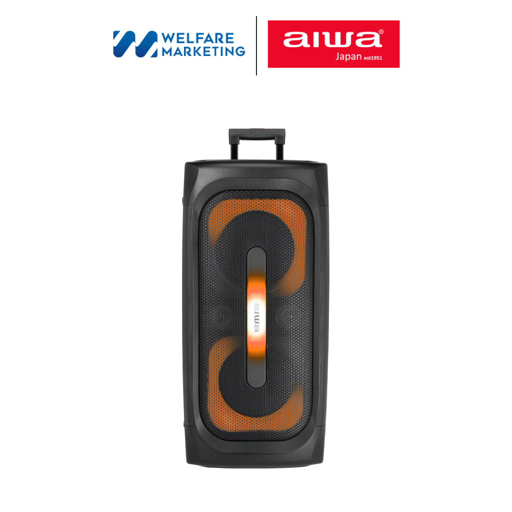 [ผ่อน 0%] AIWA SS-X400DSP PRO (Gen II) Party Speaker ลำโพงบลูทูธปาร์ตี้ SUPER BASS