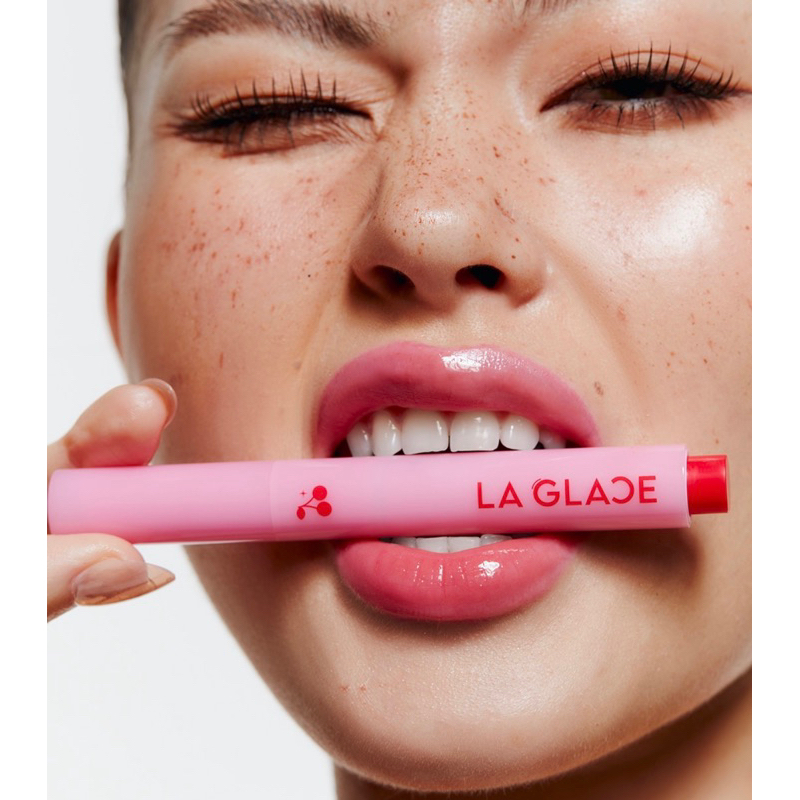 (ลิปบาล์มออย) Laglace Melted Sundae Lip Balm Oil Click