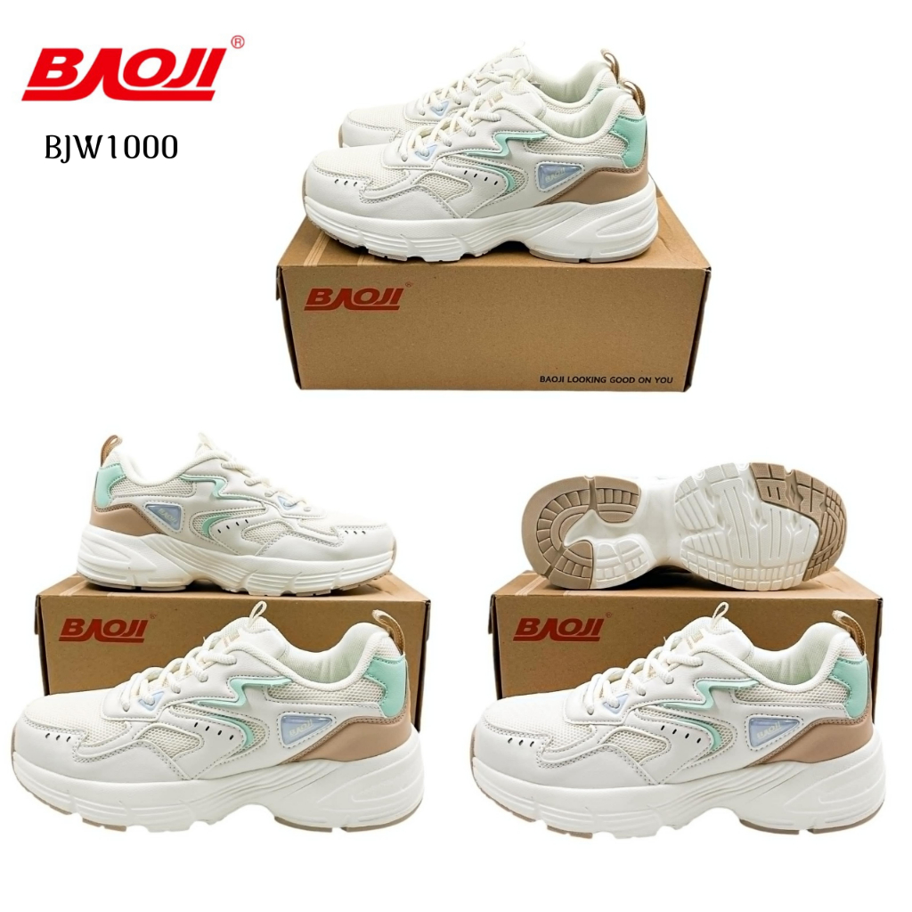 Baoji รองเท้าผ้าใบ sneaker ผู้หญิง รุ่น BJW1000 ไซส์ 37-41(XTNZ)