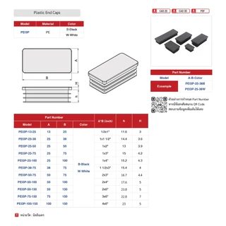 พลาสติกปิดเหล็กกล่องแบน,พลาสติกปิดแป๊ปแบน,Rectangular