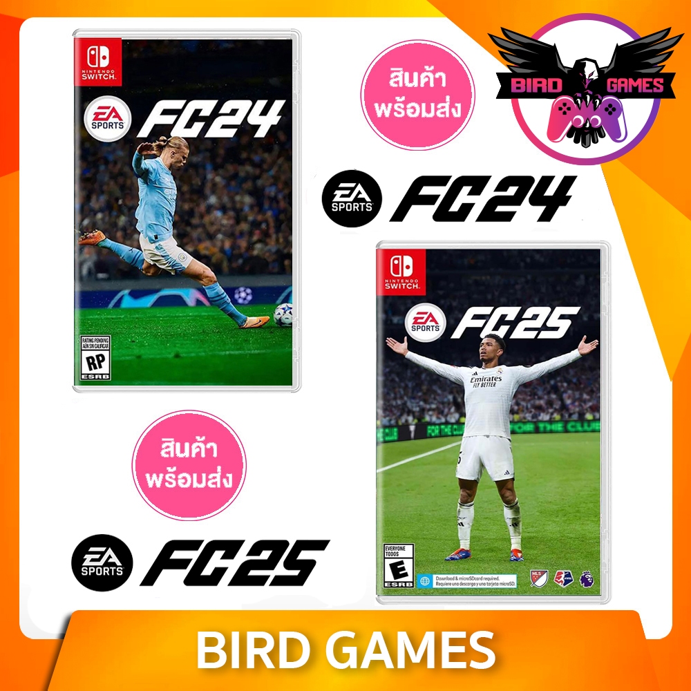 Nintendo Switch : FIFA 24 , FC24 , FIFA25 , FC25 [แผ่นแท้] [มือ1] [FIFA24] [FIFA 2025] [FC 24] [FC 25]