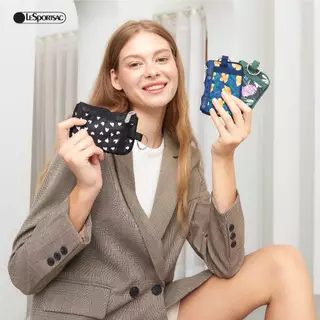Lesportsac Key Card Holder Bag กระเป๋ากุญแจใส่นามบัตร Style 4009