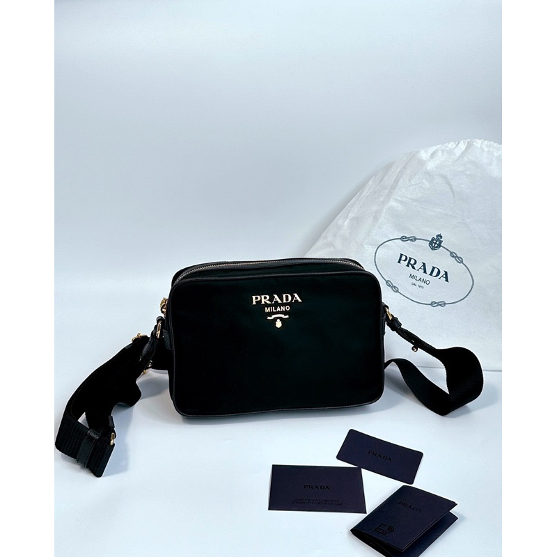 New Prada Tessuto/Saffiano Camera