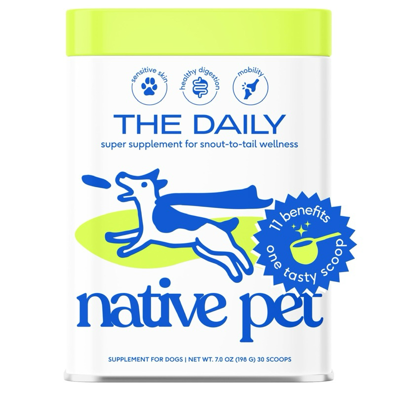 Native Pet The Daily ขนาด 198 กรัม (30 Scoops)