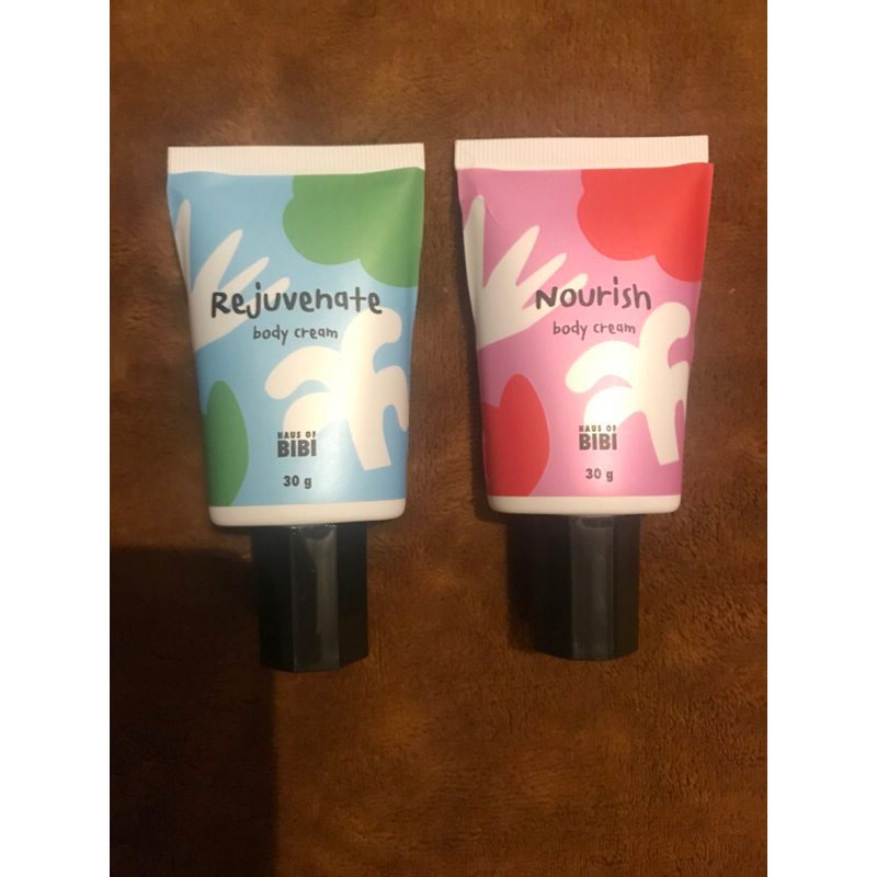 Haus of bibi body cream 30g มี 2 สูตรขายรวม 2ชิ้น 135