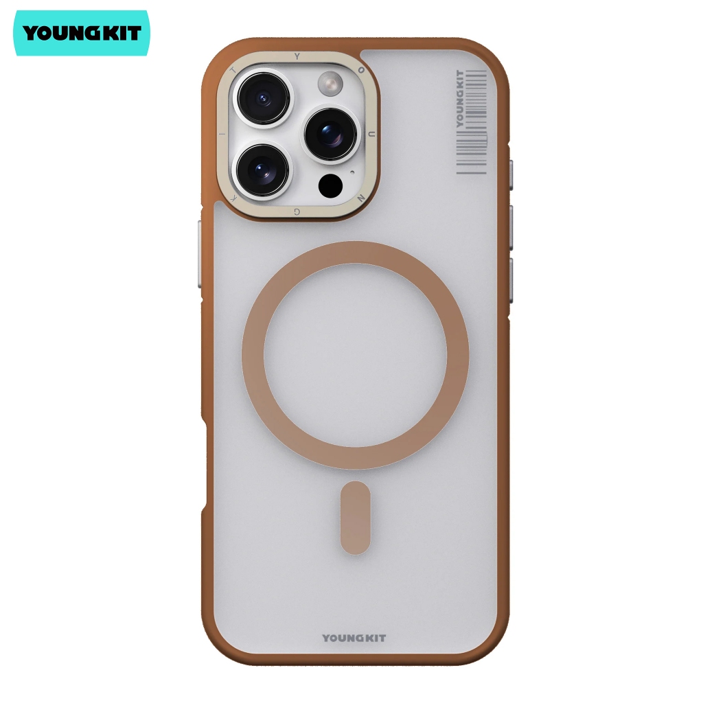YoungKit RockSand แท้💯% เคสแม่เหล็กชาร์จไร้สาย ไอโฟน iPhone 16 Pro / 16 Pro Max เคสไอโฟน16 Magnetic 