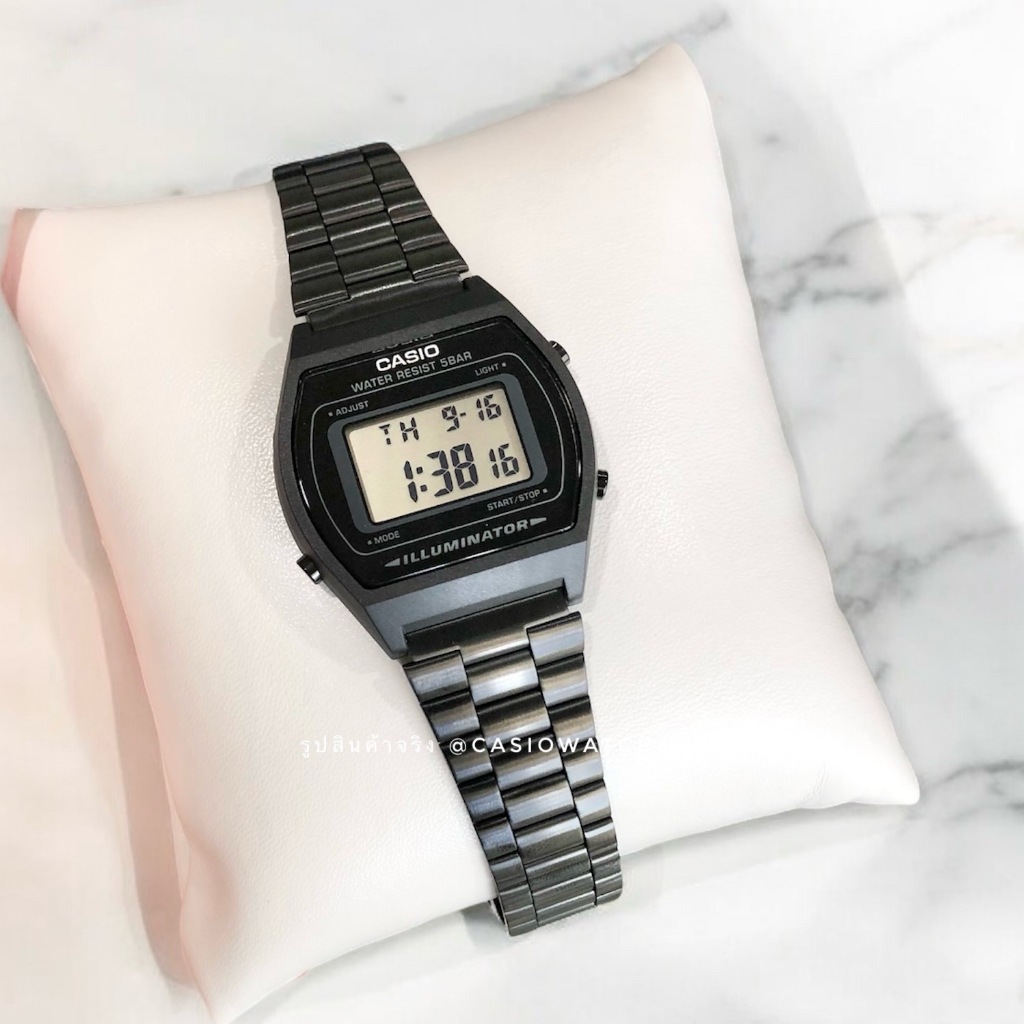 CASIO นาฬิกาข้อมือดิจิตอล รุ่น B640WB-1A / B640WB / B640 รับประกันศูนย์เซ็นทรัล cmg