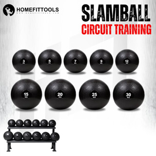 Slam Ball 2-30kg สแลมบอล ผิวเรียบ ลูกบอลทุ่ม ออกกำลังกาย บอล…