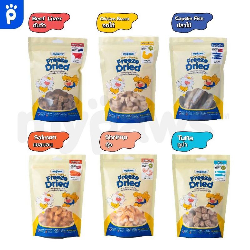 Freeze Dried+Topping ขนาด 40g