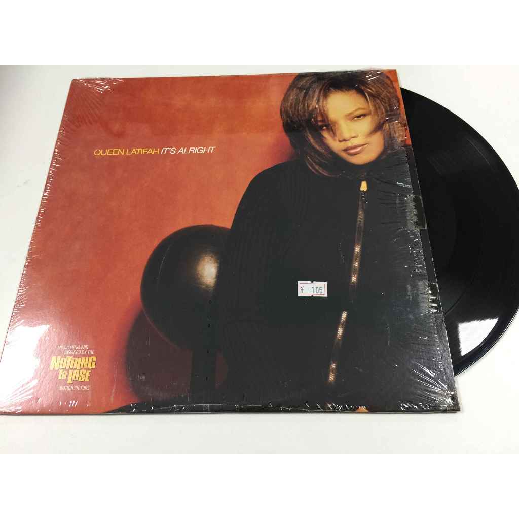 It's Alright - Single Queen Latifah ขนาด 12 นิ้ว LP B3-697