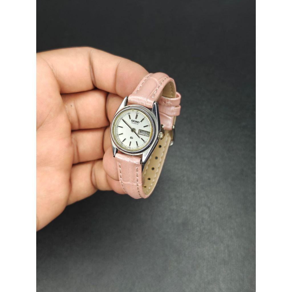 สายหนังวัว ปั๊มลายจระเข้ รุ่น Small Cowhide Leather Strap 10,12,14mm