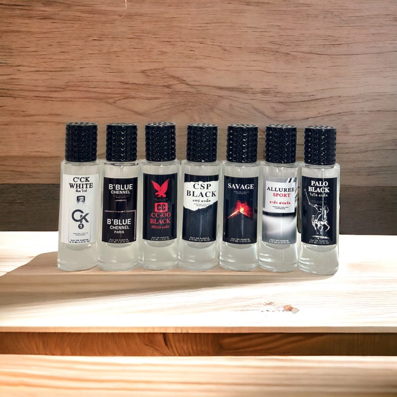 [เหลือ 0 ฿ ใส่โค้ด INC99LZF] น้ำหอมแบรนด์เนมสำหรับผู้ชาย ขนาด35ml.