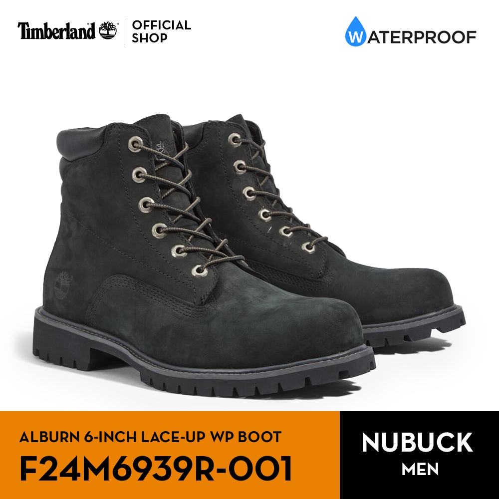 Timberland Men’s Alburn 6-Inch Lace-Up Waterproof Boot รองเท้าบูทผู้ชาย (F24M6939R-001)