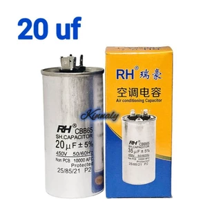คาปาซิเตอร์ แอร์ / Capacitor CBB65 / 450V 20/25/30/35/40/45/50/60/70 Uf #แคปรัน