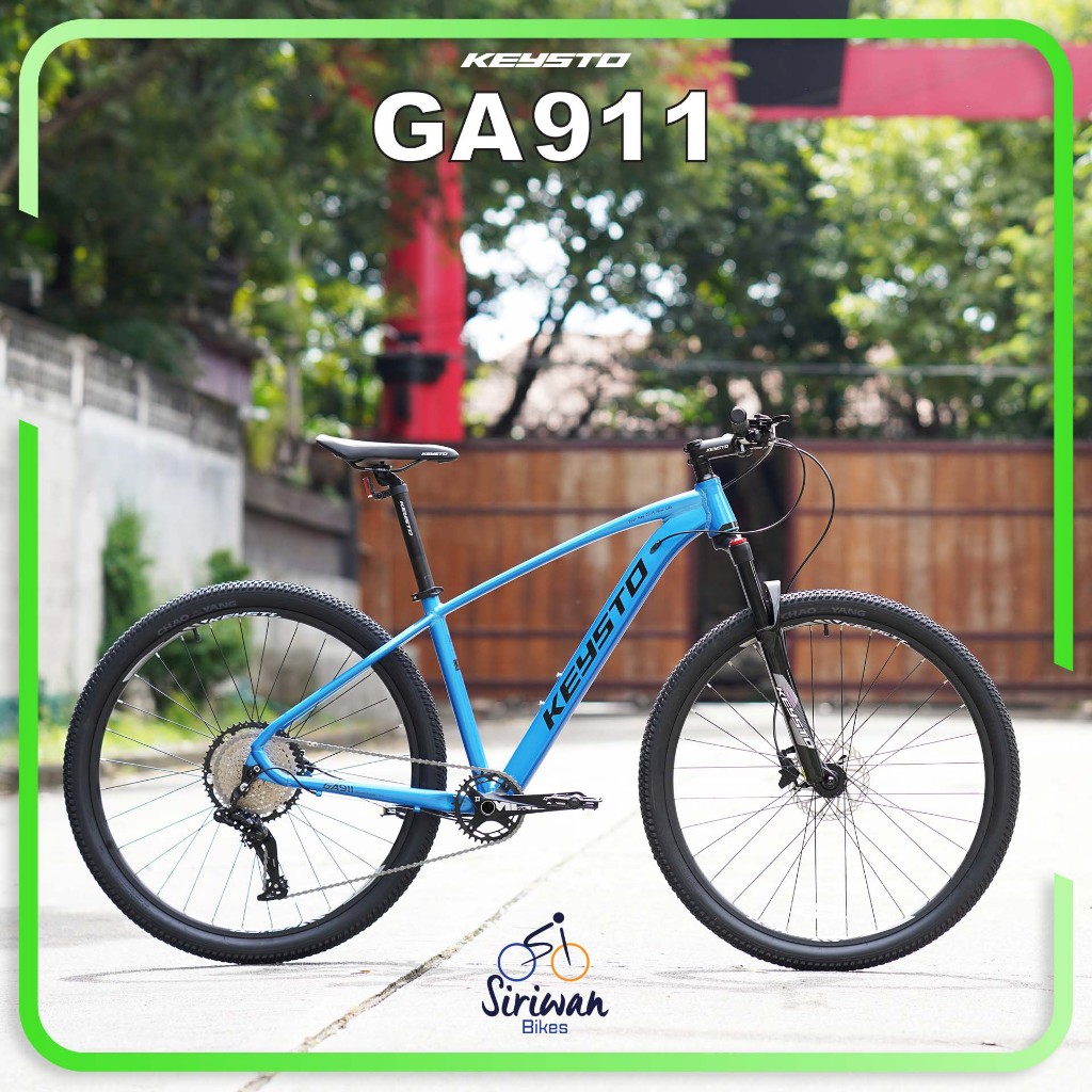 KEYSTO รุ่น GA911 (ปี2020) จักรยานเสือภูเขา 29 นิ้ว ไซร์ 15,17,19 เกียร์ 11 สปีด HYDR. เฟรมอลูมิเนีย
