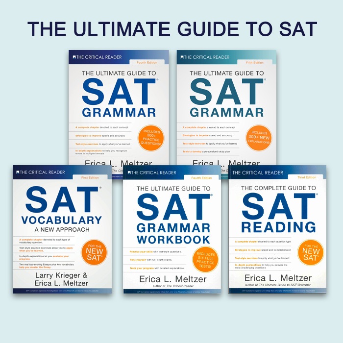หนังสือเตรียมสอบ The Ultimate Guide to SAT (ชุดปี 2017-2019)
