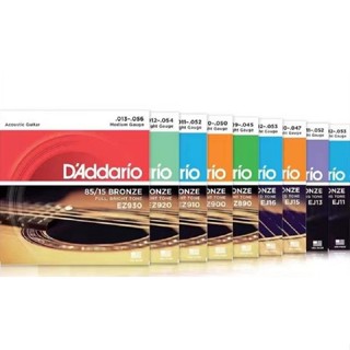 สายกีตาร์โปร่ง/ไฟฟ้า D'Addario สายD'Addario (ครบ6สาย)