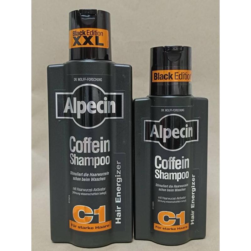 แชมพูป้องกันปัญหาผมร่วง Alpecin Coffein-Shampoo C1 อัลเปซิน คาเฟอีน แชมพู จากเยอรมัน # ผมร่วง ผมบาง บำรุงรากผม - รูปที่ 2