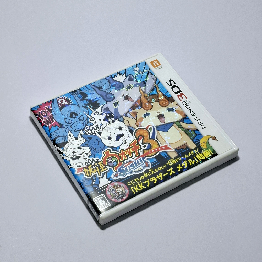 Yo-kai Watch 3 Sushi Nintendo 3DS ❗️❗️ Original Japan สินค้าแท้ ยังไม่ได้เทส [มือสองญี่ปุ่น]