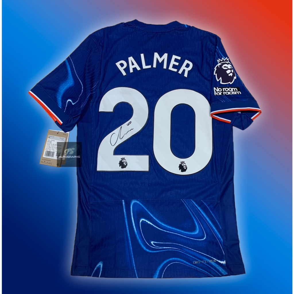 เสื้อแท้พร้อมลายเซ็น Cole Palmer | Chelsea 2024/25