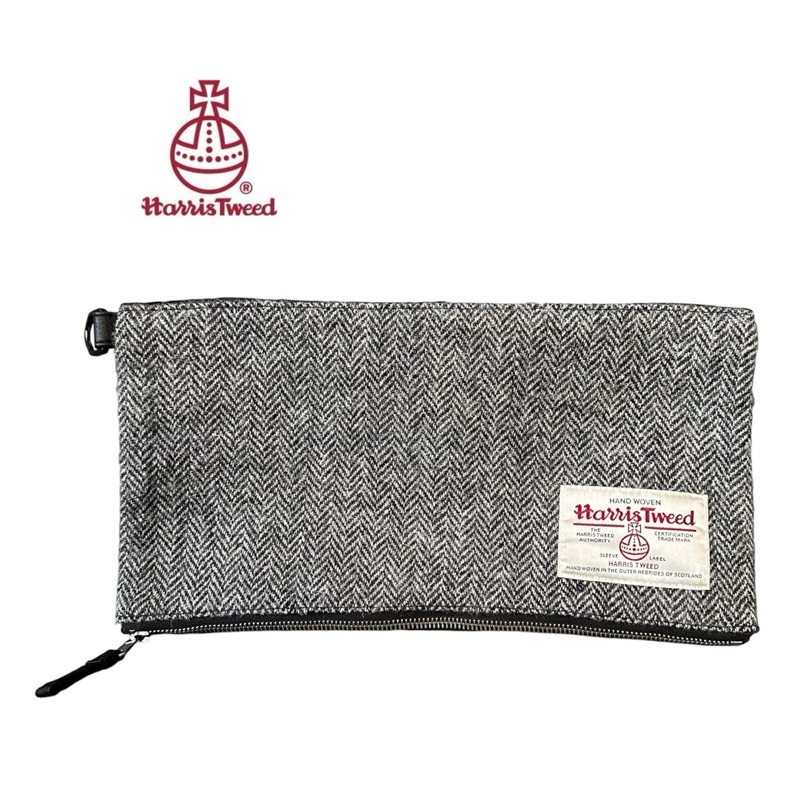 Harris Tweed กระเป๋าทรงคลัทช์ แฮร์ริส ทวีด