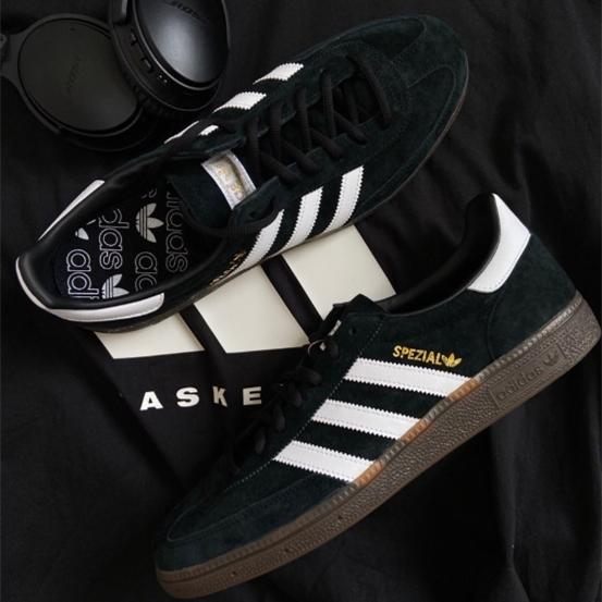 adidas originals Handball Spzl black and white ( ของแท้ 100%)