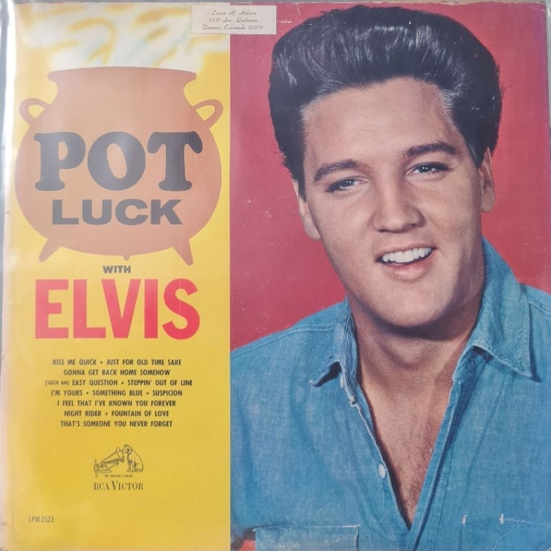 แผ่นเสียง Elvis Presley "US Press"