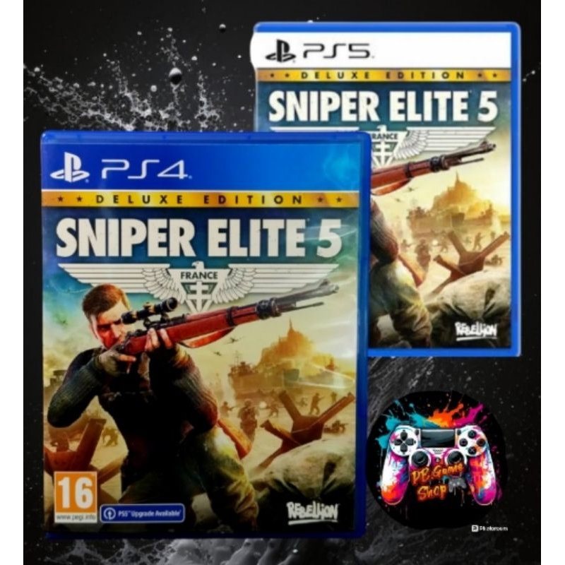 [Ps4-Ps5] game:  Sniper elite 5 แผ่นเกมส์ Ps5 (มือ1/2) (Z. 2Eu) [ซับEng]