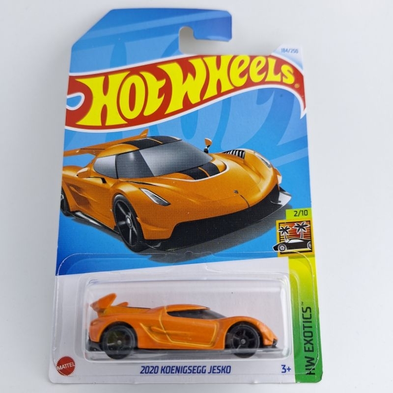 รถเหล็ก Hotwheels 2020 KOENIGSEGG JESKO สีส้ม (ib0503)