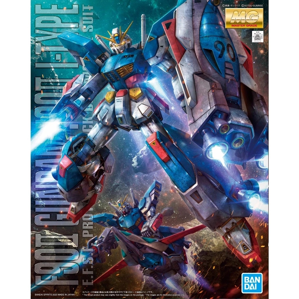 P-BANDAI MG 1/100 Gundam F90 II Intercept Mission Pack(I Pack) กล่องไม่สวย (มีส่วนลดร้านโค้ดคุ้ม)