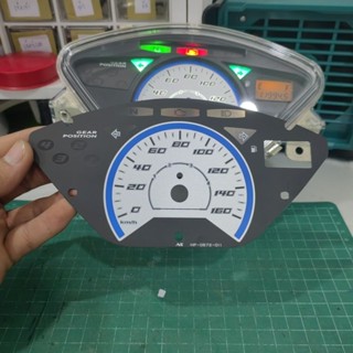 แผ่นไมล์ฟ้า Honda Waveเวฟ125 ไฟเลี้ยวบังลม