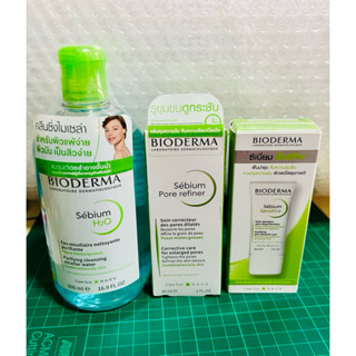 (ฉลากไทยสแกนสะสมแต้ม naosได้) Bioderma sebium สำหรับผิวมัน
