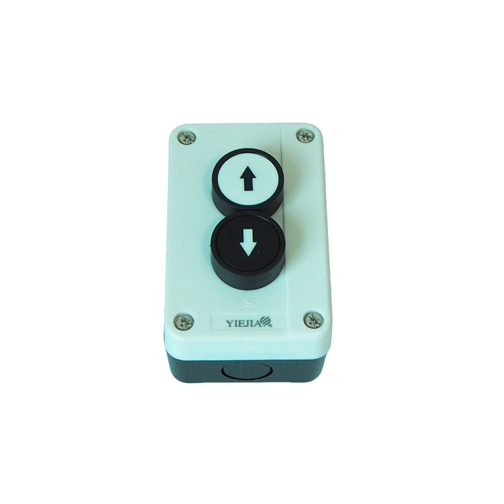 XAL-B222 PUSHBUTTON SWITCH สวิตช์ปุ่มกดพร้อมกล่อง แบบลูกศร ขึ้น-ลง คอนแทก:2NO Ith:10A Uimp:6KV Ui:60
