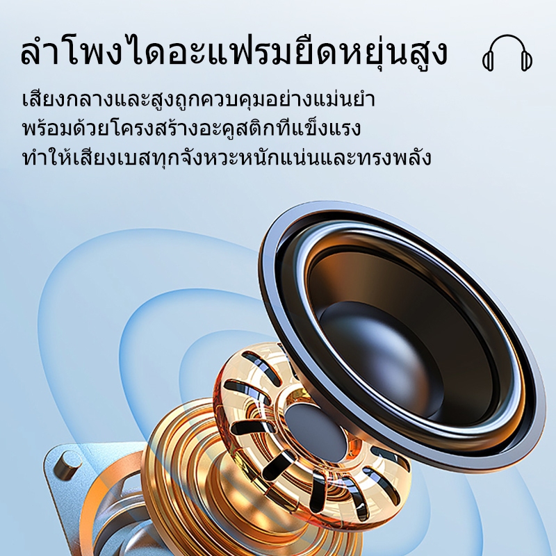 P9 PRO MAX หูฟังบลูทูธไร้สาย,เบสหนักๆ หูฟังครอบหู เกมมิ่ง headphone bluetooth